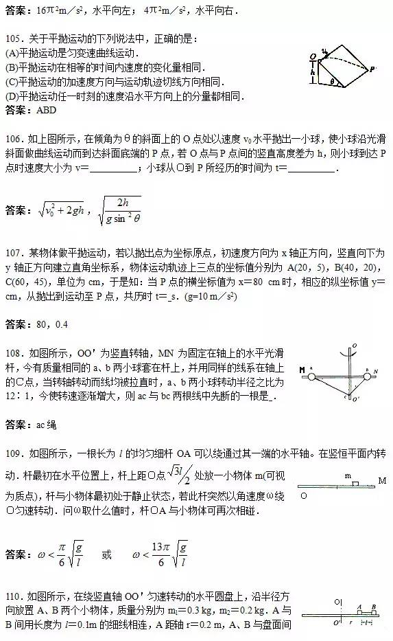 高考物理：150道易错题+30个常考物理模型