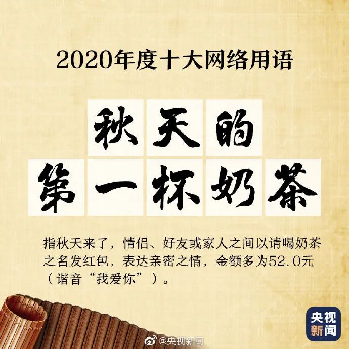 【荐读】2020年度十大网络用语来啦！学生常挂在嘴边的这些词，你知道什么意思吗？
