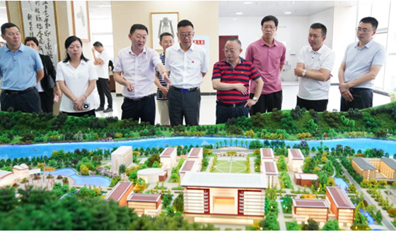 乐山师范学院领导到四川民族学院对接校际帮扶工作