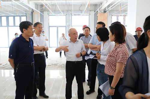 山西工程科技职业大学领导现场办公 研究部署新建项目调配使用工作
