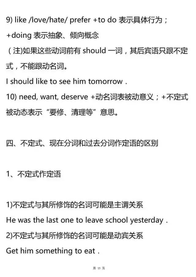 高中英语语法大汇总！掌握了，高考英语至少135+！