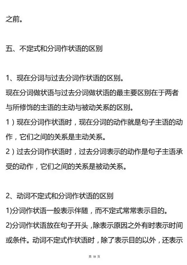 高中英语语法大汇总！掌握了，高考英语至少135+！
