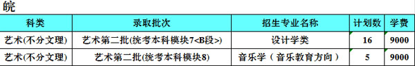 西安石油大学2020年艺术类本科招生人数