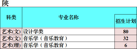 西安石油大学2020年艺术类本科招生人数