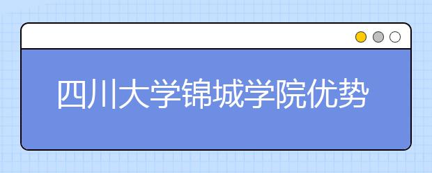 四川大学锦城学院优势专业排名,2021年四川大学锦城学院最好的专业排名