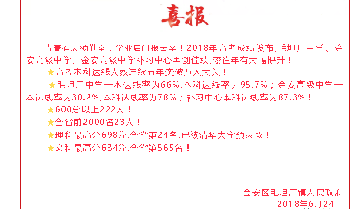 毛坦厂中学2021高考放榜，再次刷爆网络！