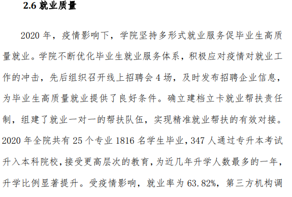 山西旅游职业学院就业率及就业前景怎么样(含就业质量报告)