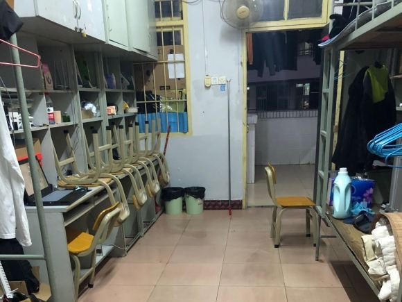 柳州职业技术学院宿舍条件怎么样_几人间_宿舍图片