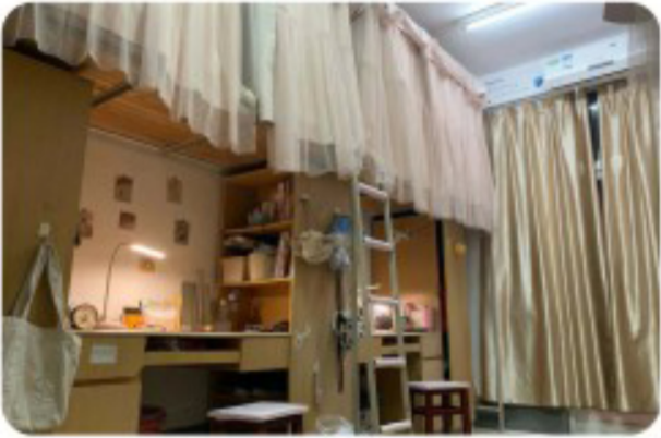 湖北师范大学宿舍条件怎么样_几人间_宿舍图片