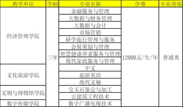 四川文化艺术学院2022年省外艺术类专业招生简章