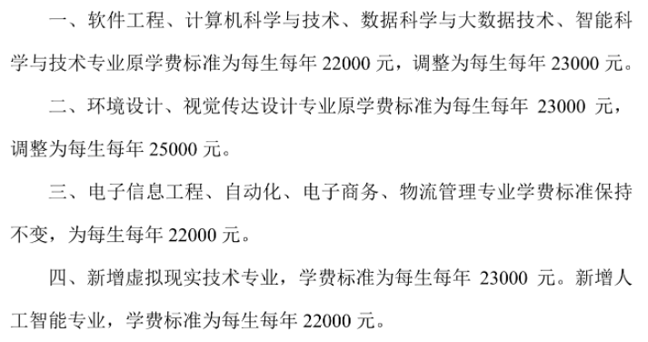 哈尔滨信息工程学院学费多少钱一年-各专业收费标准
