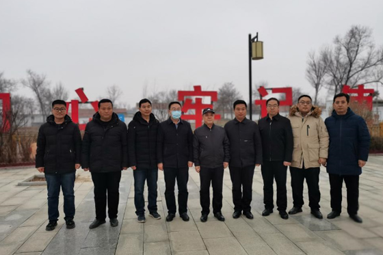 衡水学院党委副书记卢援助一行看望慰问学校乡村振兴驻村工作队