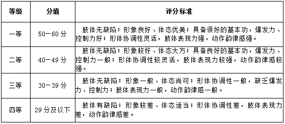 武汉设计工程学院2022年表演专业单独考试大纲