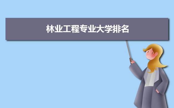 林业工程专业大学排名2022年最新排行榜