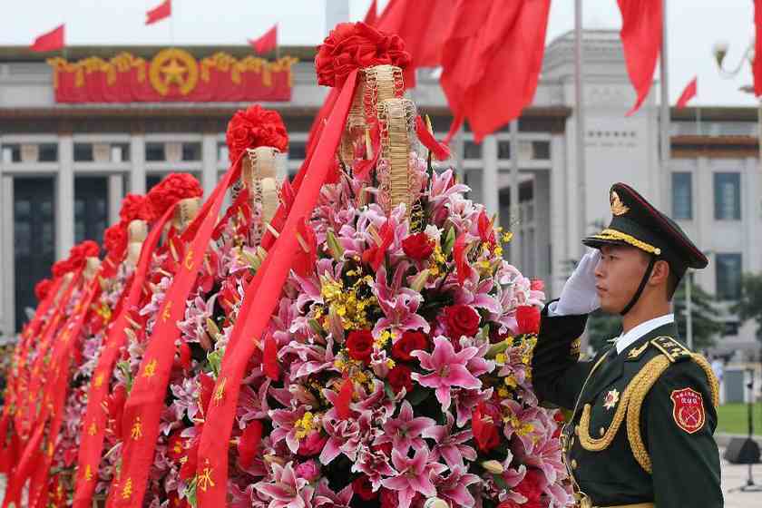 2021年向人民英雄敬献花篮仪式感悟范文汇总四篇