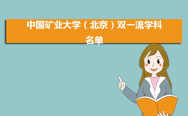 2022年中国矿业大学（北京）双一流学科 附具体学科名单和评估排名