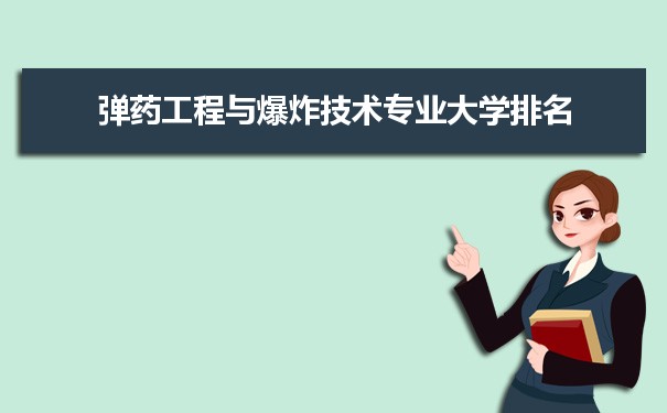弹药工程与爆炸技术专业大学排名2022年最新排行榜