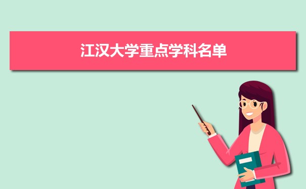 2022年江汉大学学科评估排名及重点学科建设名单