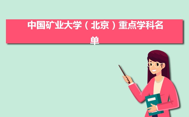 2022年中国矿业大学（北京）学科评估排名及重点学科建设名单