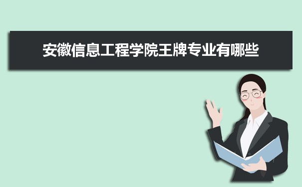 安徽信息工程学院专业排名 附特色重点专业