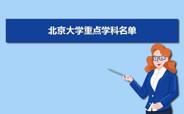 2022年北京大学学科评估排名及重点学科建设名单