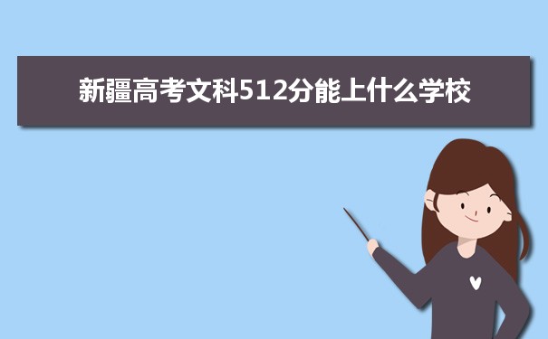 2021新疆高考文科512分能上什么学校