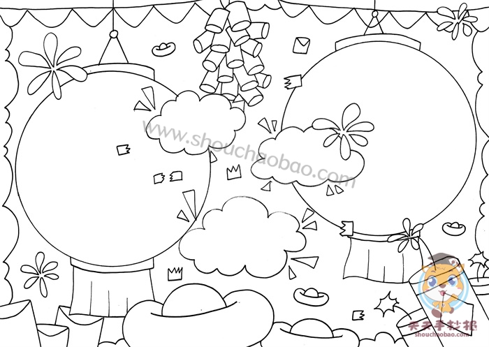 迎新年手抄报怎么画简单好看,2021迎新年手抄报内容怎么写