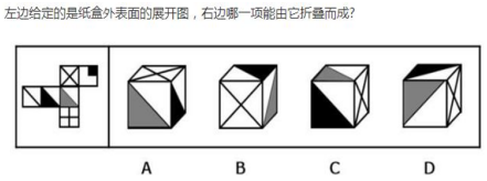 2022国考行测备考：活用“顶点法”，解决折纸盒问题