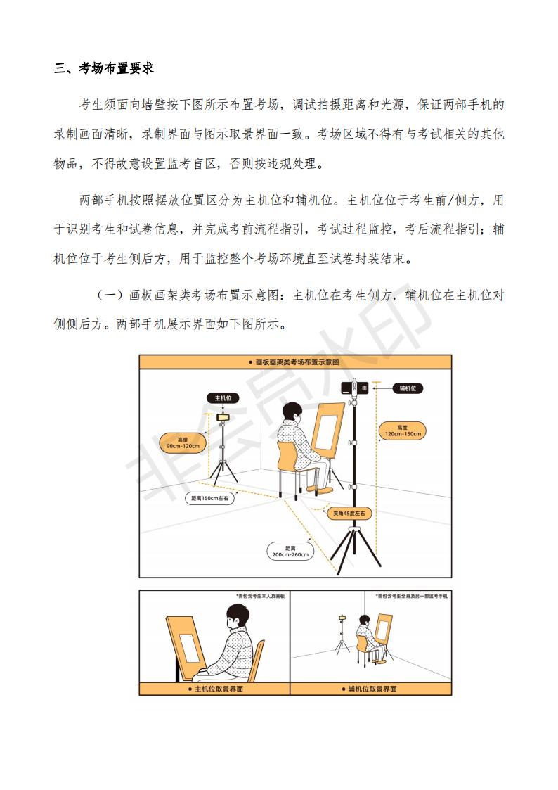 中央美术学院2022年本科招生考试（初试）须知