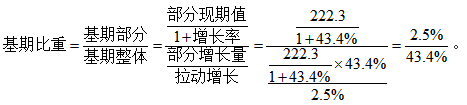 国考行测资料分析：贡献率和拉动增长区别大辨析