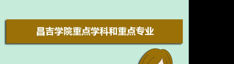 2022年昌吉学院学科评估排名及重点学科建设名单