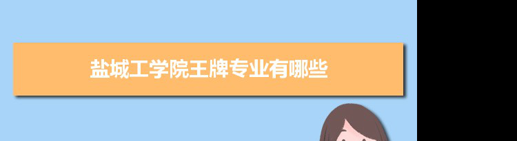 盐城工学院专业排名 附特色重点专业