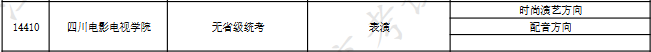 四川电影电视学院2022年在江西高校艺术类专业招生信息