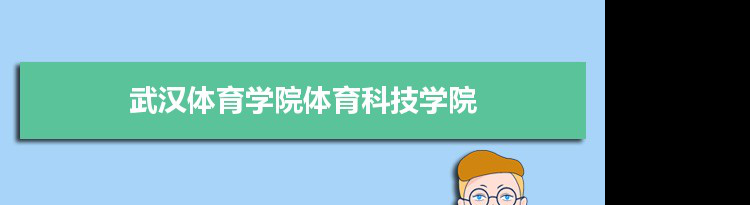 2022年武汉体育学院体育科技学院专业最低分和最低录取位次排名多少,附历年最低分数据