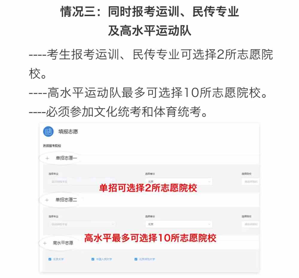 武汉大学高水平运动队测试报名指南