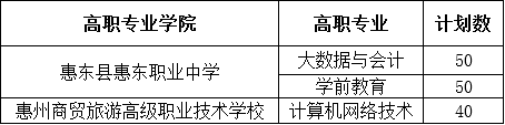招生专业及计划