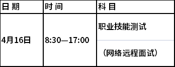 考试时间