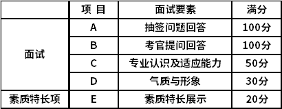 测试方式与评分