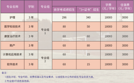 2022年广州康大职业技术学院依学考与3+证书考试招生专业计划