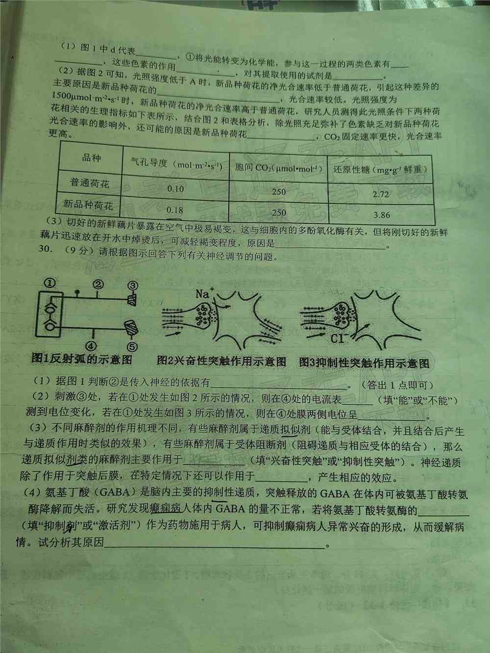 江西省重点中学盟校2022届高三第一次联考试题及答案-江西省重点中学盟校联考答案
