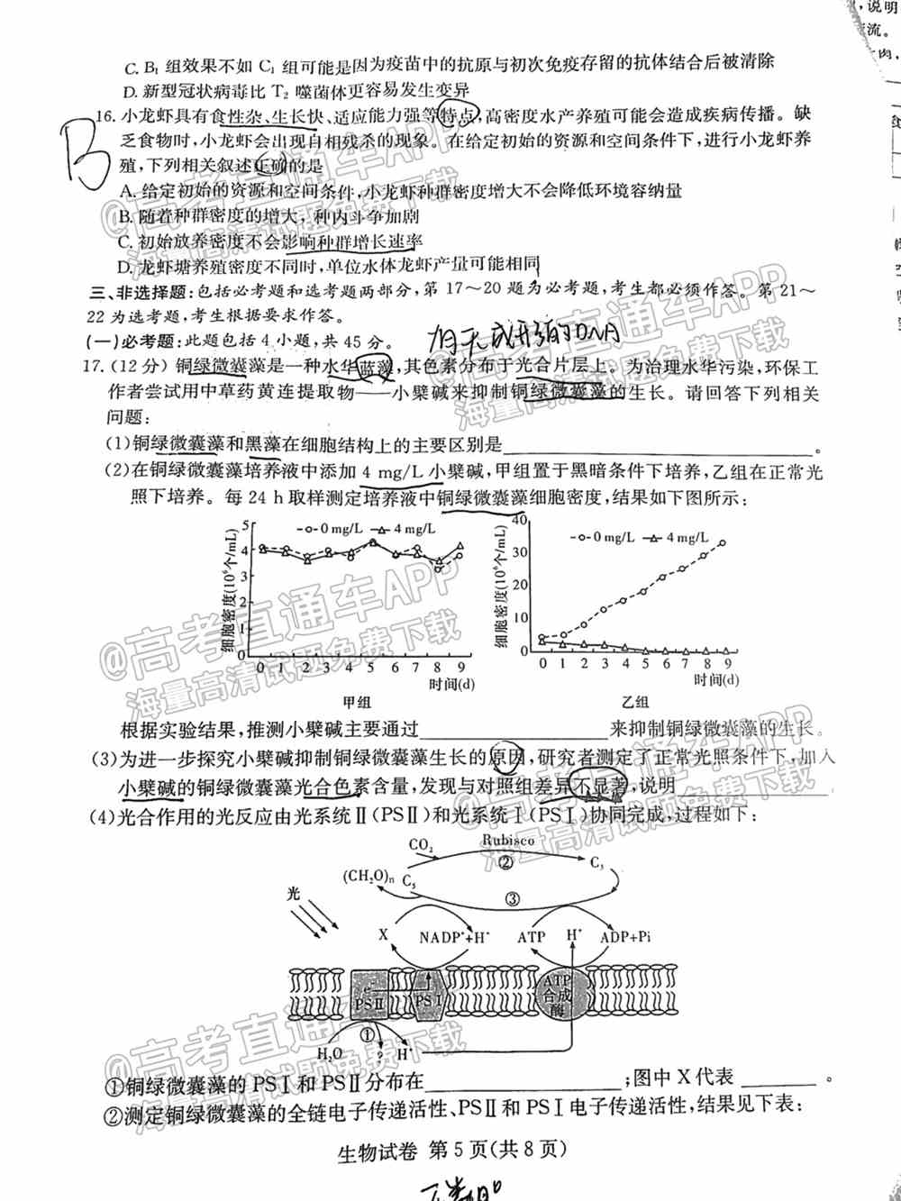 湖南十校联考试卷及答案-湖南省五市十校联考