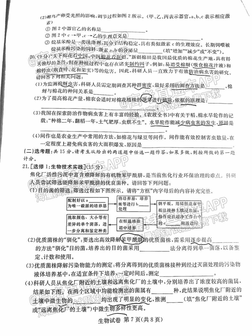 湖南十校联考试卷及答案-湖南省五市十校联考