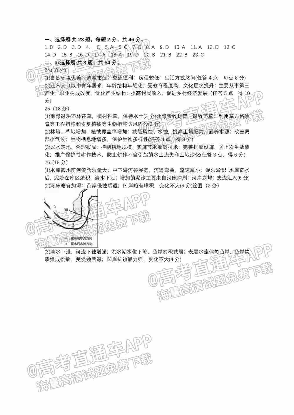 2022苏北七市高三一模各科答案及解析（更新中）