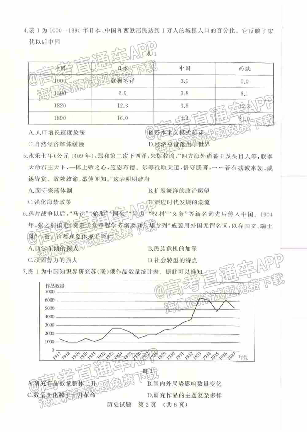 2022年济南市十一校高三2月联考试卷及答案-2022届高三济南十一校2月联考各科答案