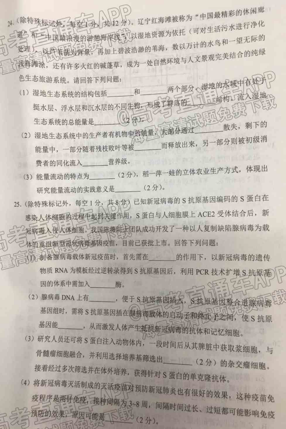 2022沈阳市重点高中联合体高三下期第一次模拟考试卷及答案