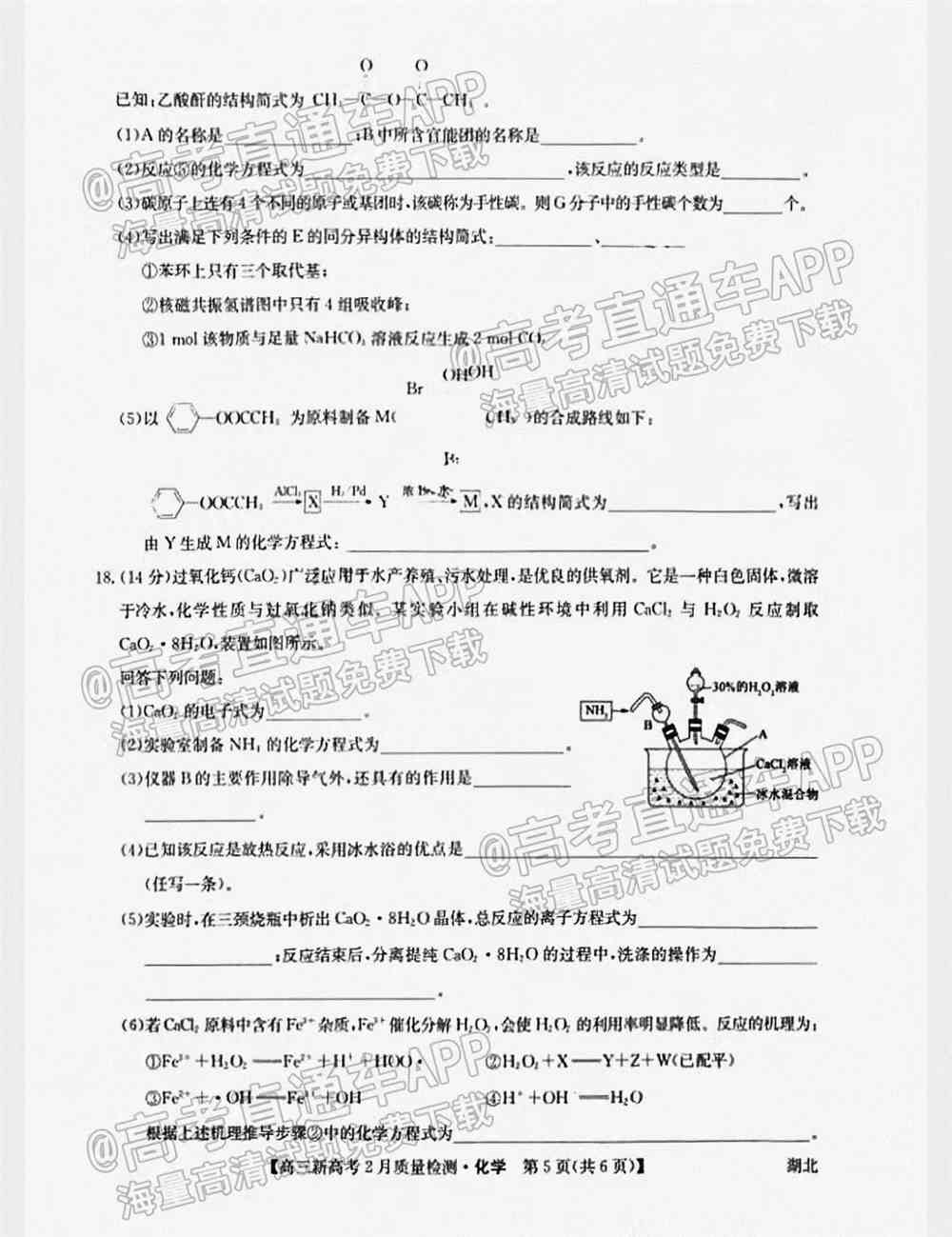 九师联盟2022高三2月联考（新高考卷）各科试卷及答案解析（更新中）