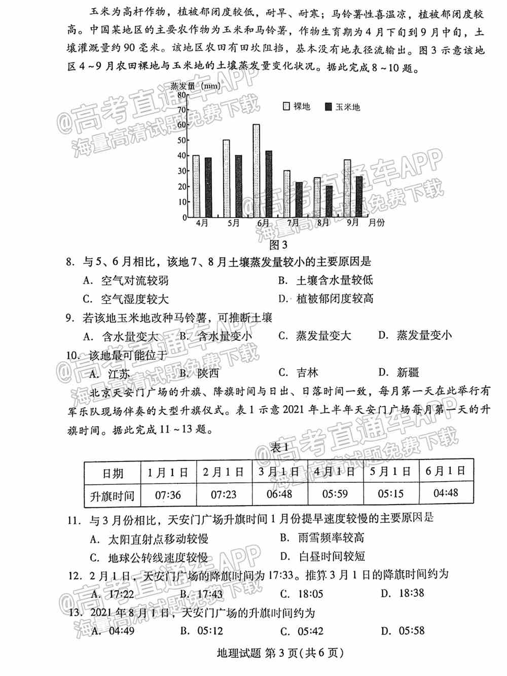 福建名校联盟2022届高三联考各科试题及参考答案汇总（2月联考、持续更新）