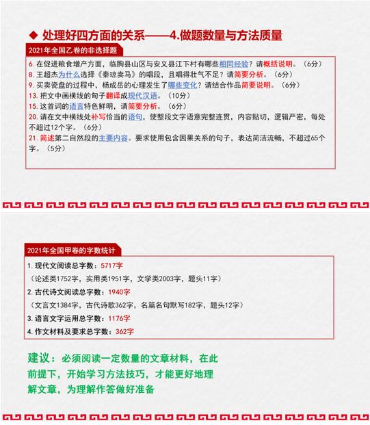 2022语文高三复习备考策略及方法指导