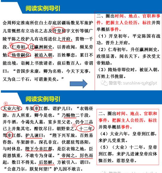 高考语文专题复习：文言文整体阅读方法
