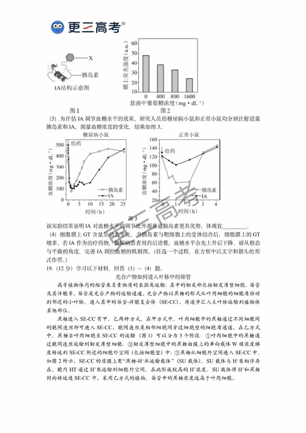 2021年高考北京卷生物真题｜北京2021高考生物试卷下载